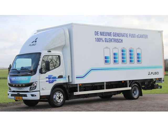 FUSO  ECANTER 7C18e met gesloten laadbak
